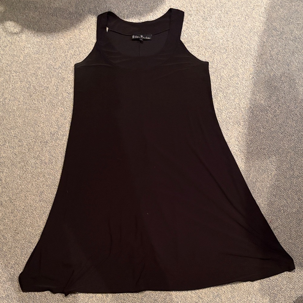 Elegant Black Midi Dress